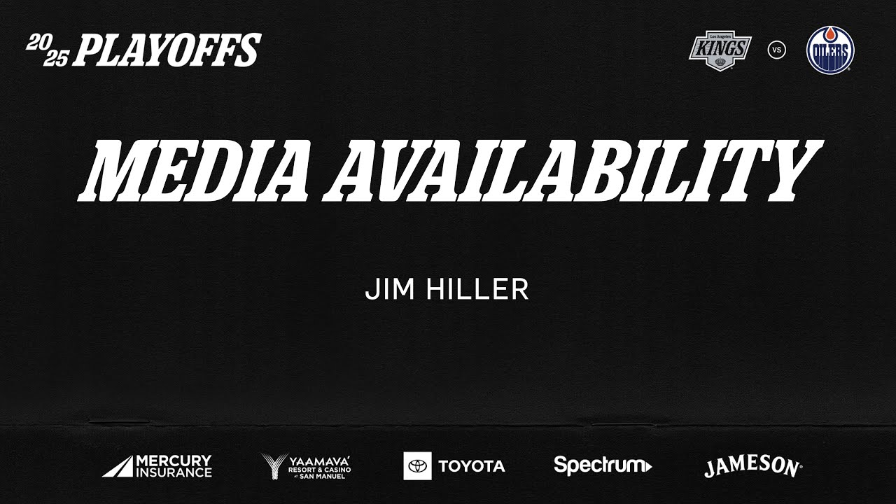Head Coach Jim Hiller | 04.30.25 LA Kings depart for Edmonton for Game 6