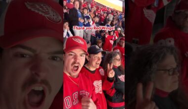 Come With Me To The Detroit Red Wings Game!🔴⚪️