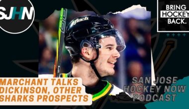 Marchant Talks Development of Dickinson, Chernyshov & Other Sharks Prospects