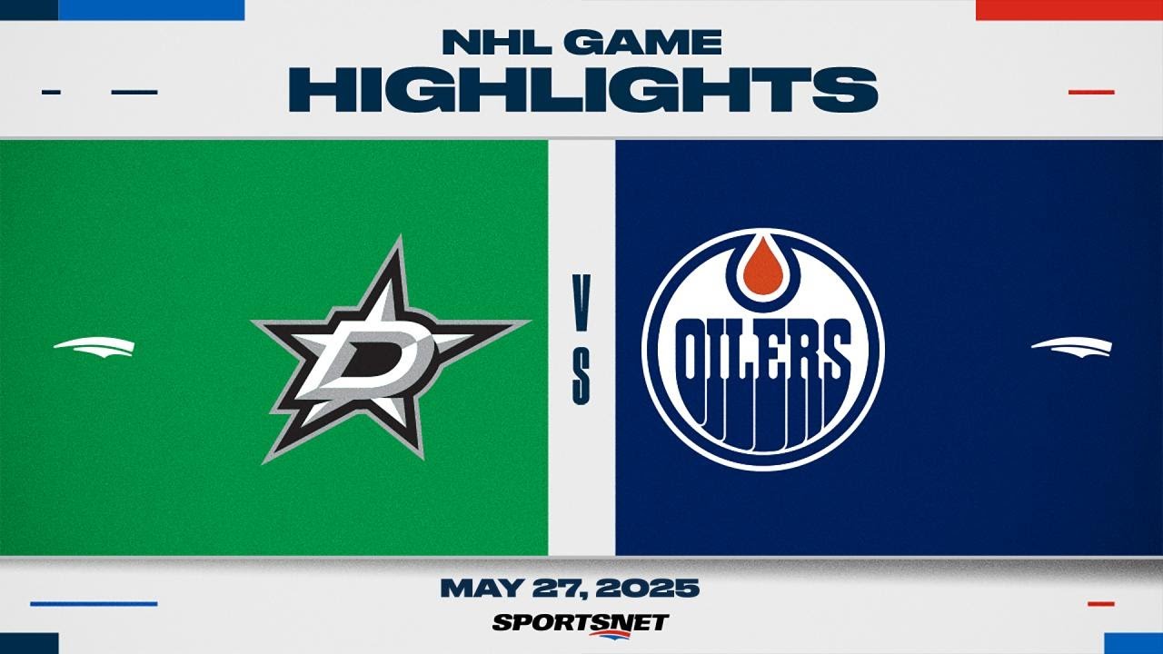 NHL Game 4 Highlights | Oilers vs. Stars - May 27, 2025