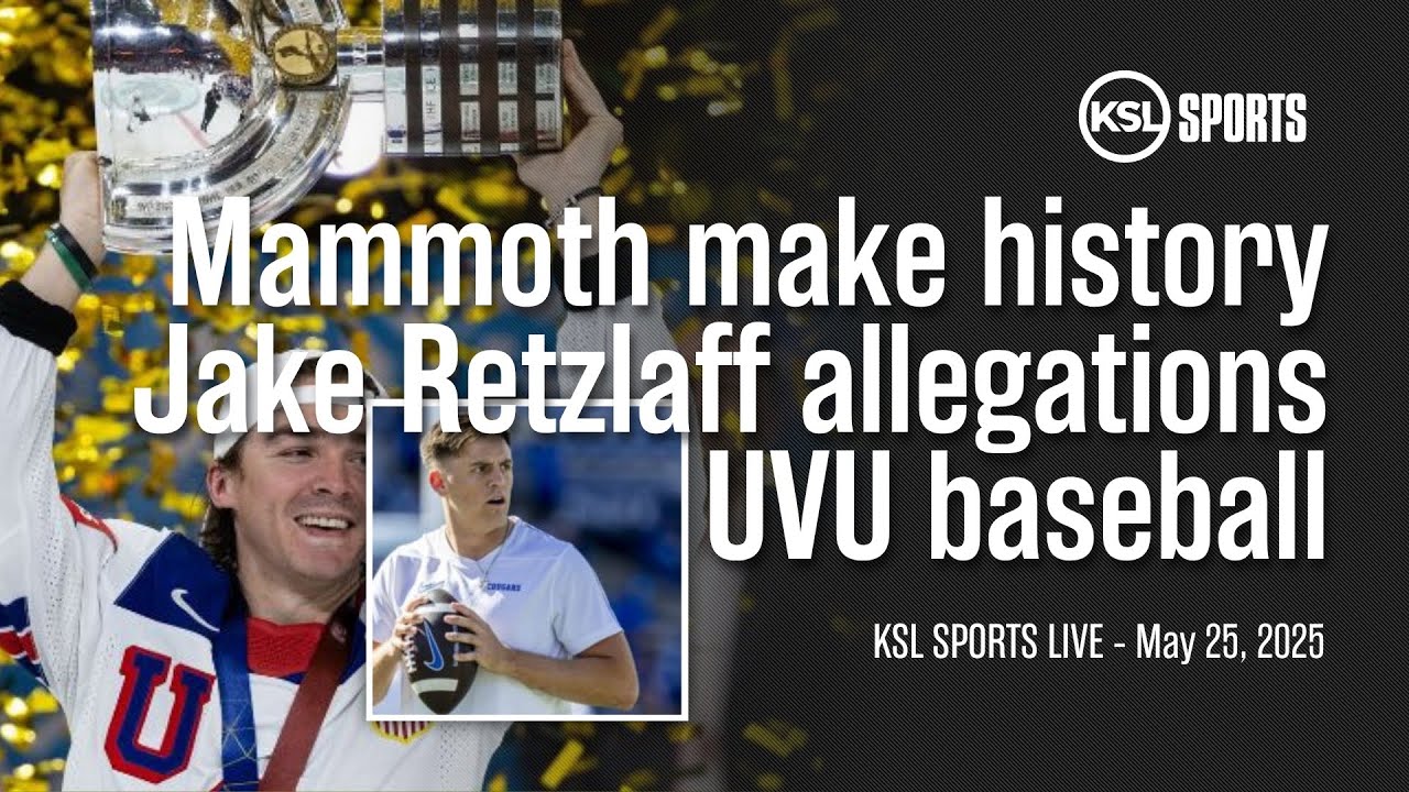 Utah Mammoth make history, Jake Retzlaff allegations & NBA playoff update