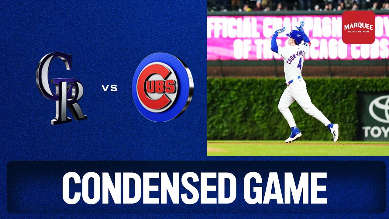 Chicago Cubs vs. Colorado Rockies MLB game highlights (May 28, 2025) l Marquee Sports Network