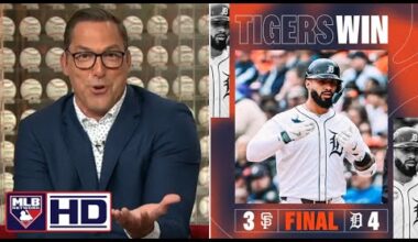 MLB Network breakdown Keith & Malloy lead AL-leading Detroit Tigers sweep of Giants with 4-3 victory