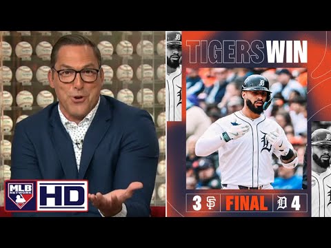 MLB Network breakdown Keith & Malloy lead AL-leading Detroit Tigers sweep of Giants with 4-3 victory