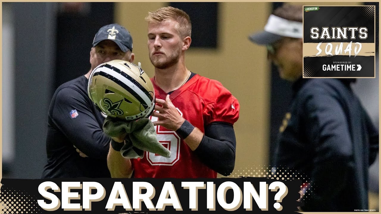 SAINTS SQUAD SHOW: Can Tyler Shough, Spencer Rattler Begin To Create SEPARATION in QB Battle?