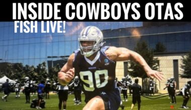 #DallasCowboys Fish AM Live: Come inside #Cowboys OTAs Here At The Star!