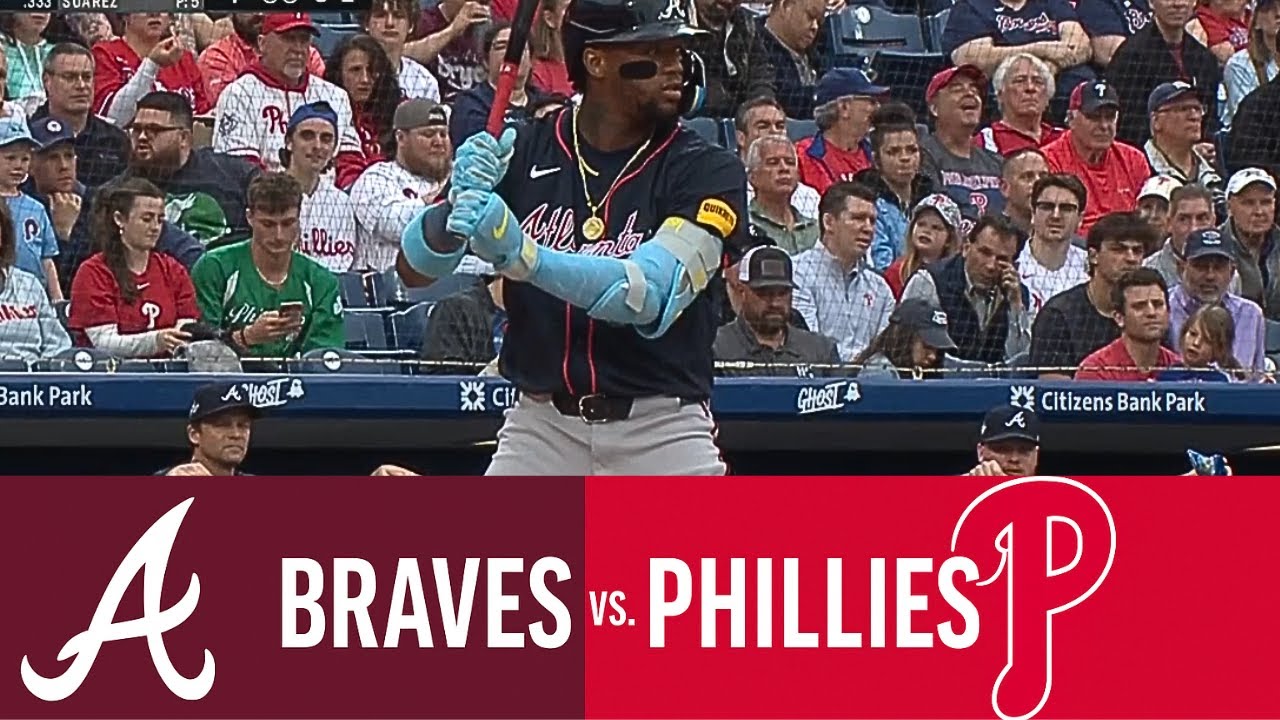 Atlanta Braves Vs Phillies l Juego En Vivo l MLB
