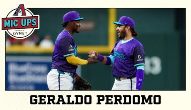 D-backs Mic Ups: Geraldo Perdomo | Arizona Diamondbacks