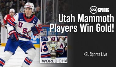 Utah Mammoth Players Help Team USA Defeat Switzerland To Claim World Championship