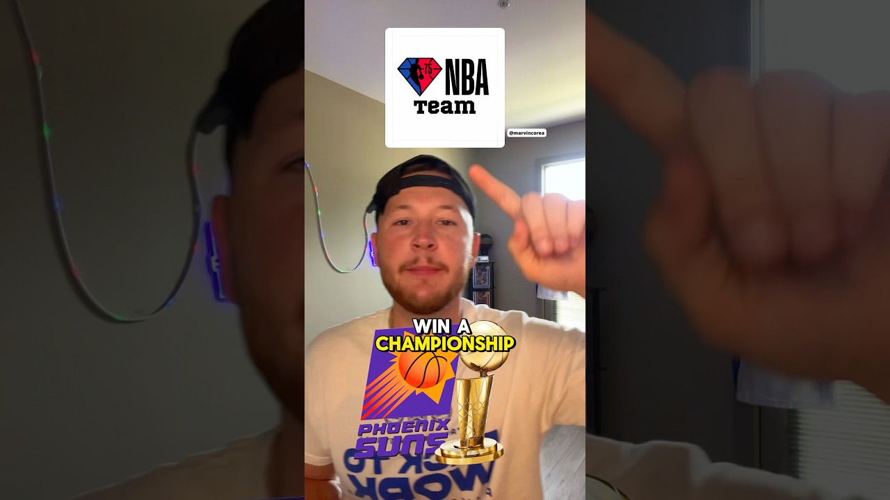 Adding 1 player to the PHOENIX SUNS until they win a championship #nbashorts #phoenixsuns #suns #nba