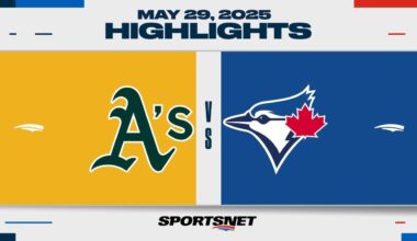 MLB Highlights | Athletics vs. Blue Jays - May 29, 2025