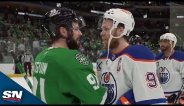 Oilers And Stars Exchange Handshakes After Western Conference Final