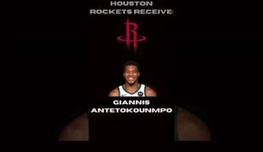 TRADING Giannis Antetokounmpo To The Houston Rockets! #nba #basketball #viral