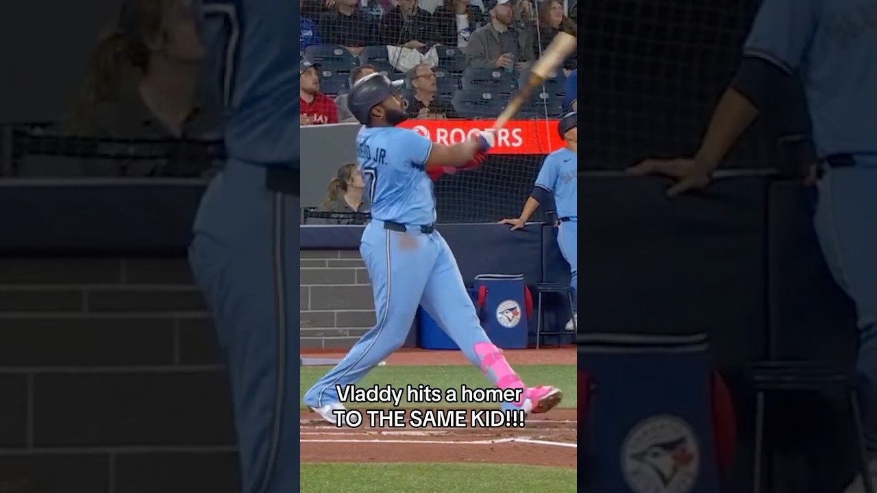 Kid Drops Home Run Ball, So Vladdy Hits Him Another! ⚾️