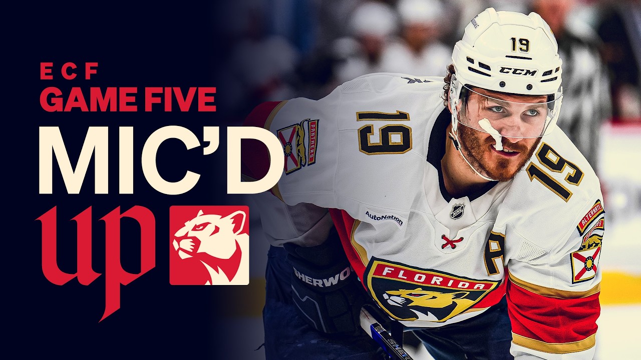 "We are sweet saucin' it tonight boys." | Panthers at Hurricanes Game 5 Mic'd Up