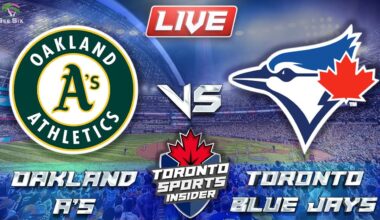 Oakland Athletics vs Toronto Blue Jays LIVE Stream Game Audio | MLB LIVE Streamcast & Chat