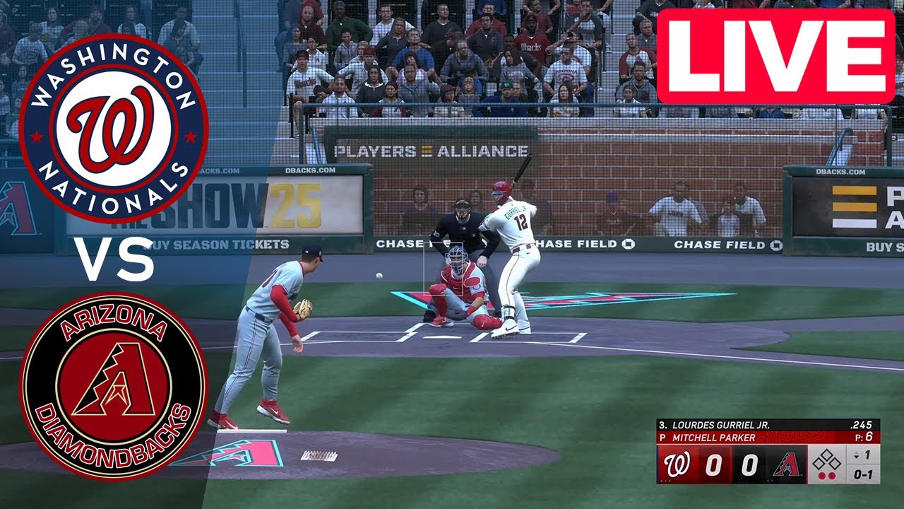 MLB LIVE🔴 Arizona Diamondbacks vs Washington Nationals - May 30, 2025 | Full Game MLB 2025 EN VIVO