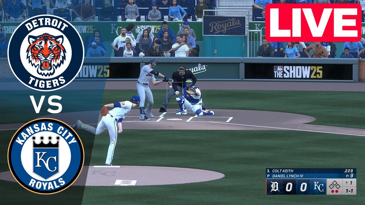 MLB LIVE🔴 Detroit Tigers vs Kansas City Royals - May 30, 2025 | Full Game MLB 2025 EN VIVO