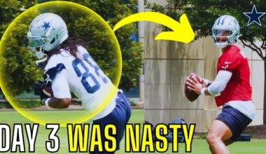 The Dallas Cowboys OTAs LOOK DANGEROUS... | Day 3 Observations |