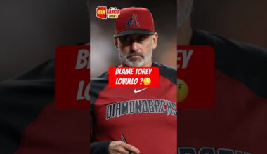Blame The Arizona Diamondbacks Bullpen NOT Torey Lovullo 🗣️#mlb #arizonadiamondbacks #toreylovullo