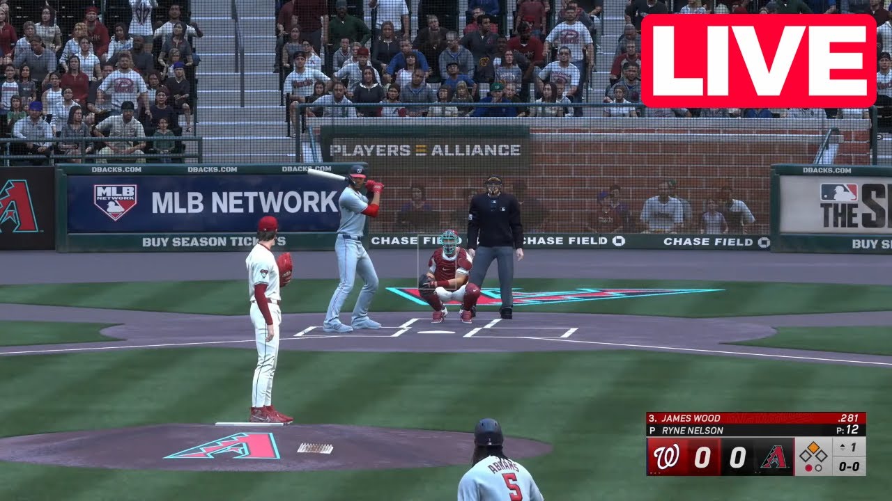 MLB LIVE🔴 Arizona Diamondbacks vs Washington Nationals - May 30, 2025 | MLB Full Game - MLB 25