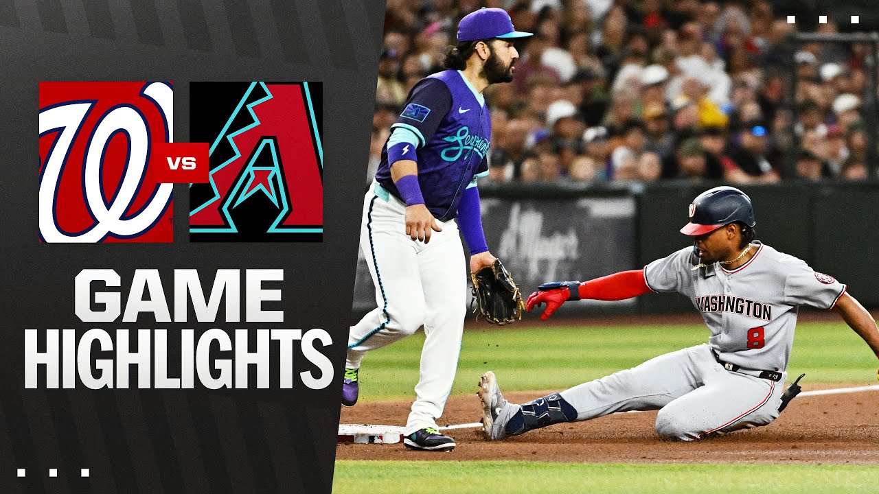 Nationals vs. D-backs Game Highlights (5/30/25) | MLB Highlights