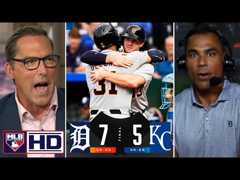 MLB Network | Carlos Pena breaks down AL-leading Detroit Tigers beat Royals 7-5 for 5th straight win