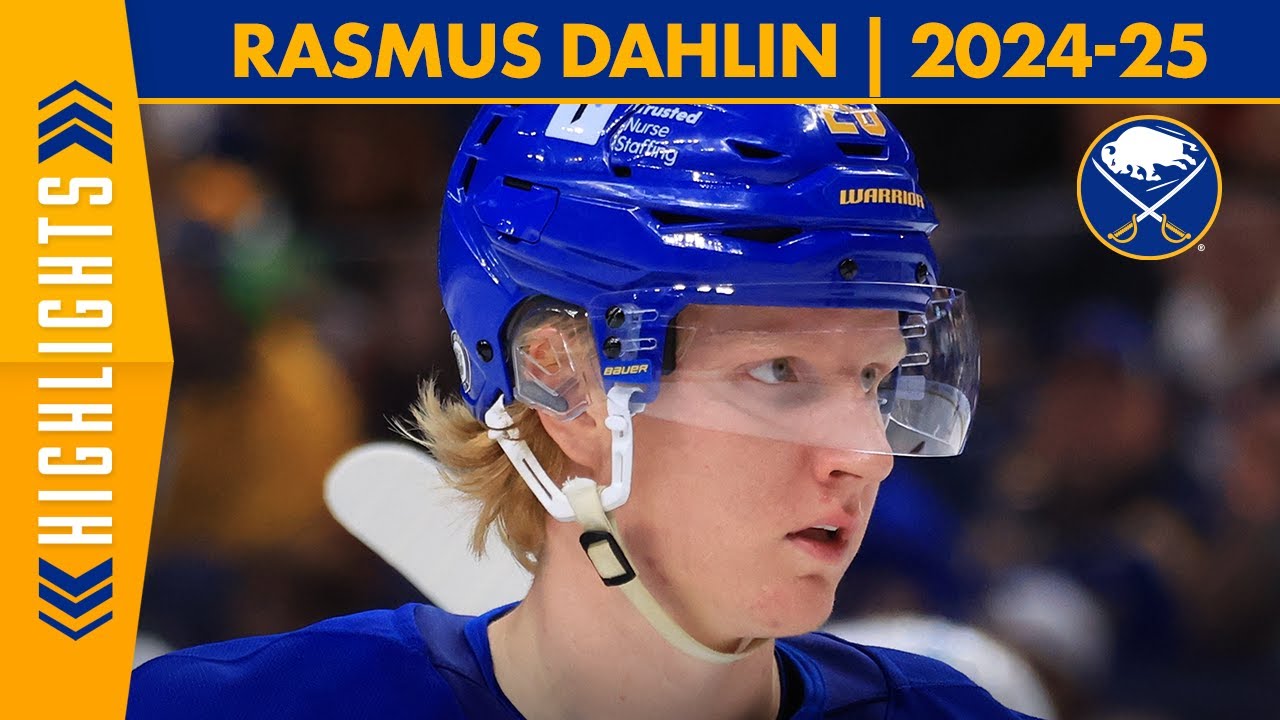 RASMUS DAHLIN HIGHLIGHTS 🚨 | Watch Some Of The Best From The 2024-25 Buffalo Sabres Season‼️