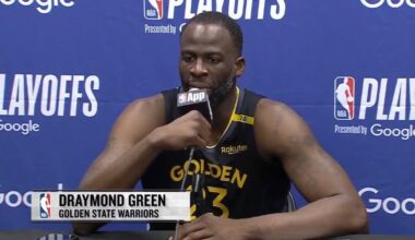 Draymond Green: "Jimmy's capable of carrying a team. He carried a team to the Finals twice. We won't panic."