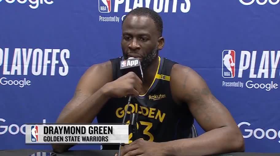 Draymond Green: "Jimmy's capable of carrying a team. He carried a team to the Finals twice. We won't panic."