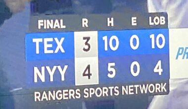 No way we should have lost this game. The boys need to change something. 10 hits/10 LOB compared to 5 hits/4 LOB. Defense played great but offense costed deGrom yet another win