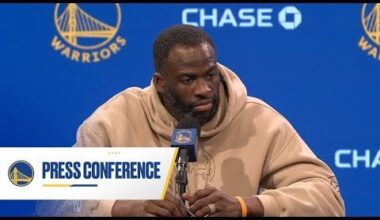Draymond Green: "I once won a championship where Kyrie Irving and Kevin Love got hurt in the NBA Finals. Do I think we still would have won if they didn't get hurt? I do believe so, but we'll never know. That's just the nature of the sport we play... so you can't [only] take the good"