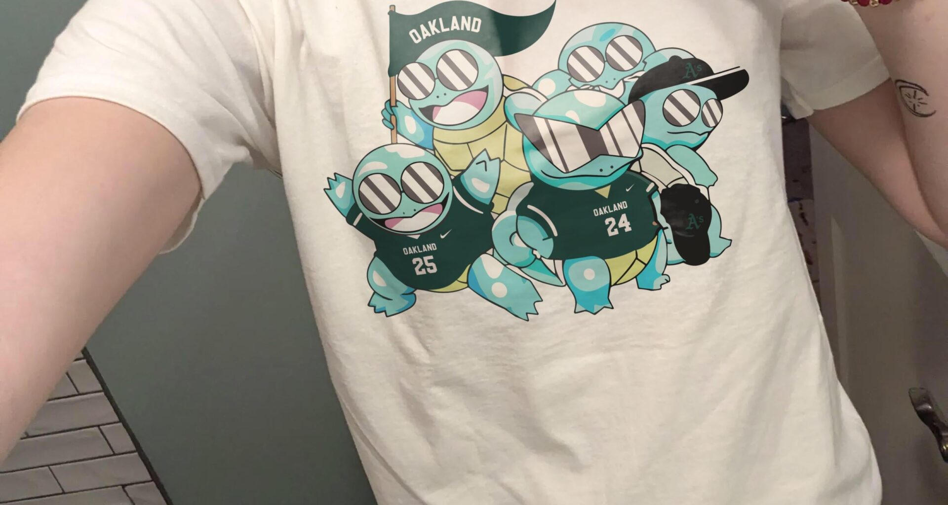 Squirtle's athletic prowess on display!