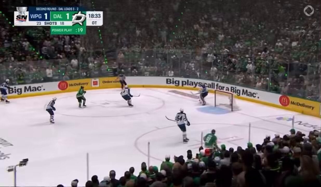 Thomas Harley Scores in OT. The Stars will Face Edmonton in the Western Conference Final. The Winnipeg Jets have been eliminated.