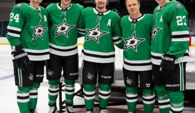 With the return of Miro Heiskanen into the Stars' line up tonight's G4 might be the first time in NHL's history that we'll witness a line consisting solely of Finnnsh players: the Finnish Five