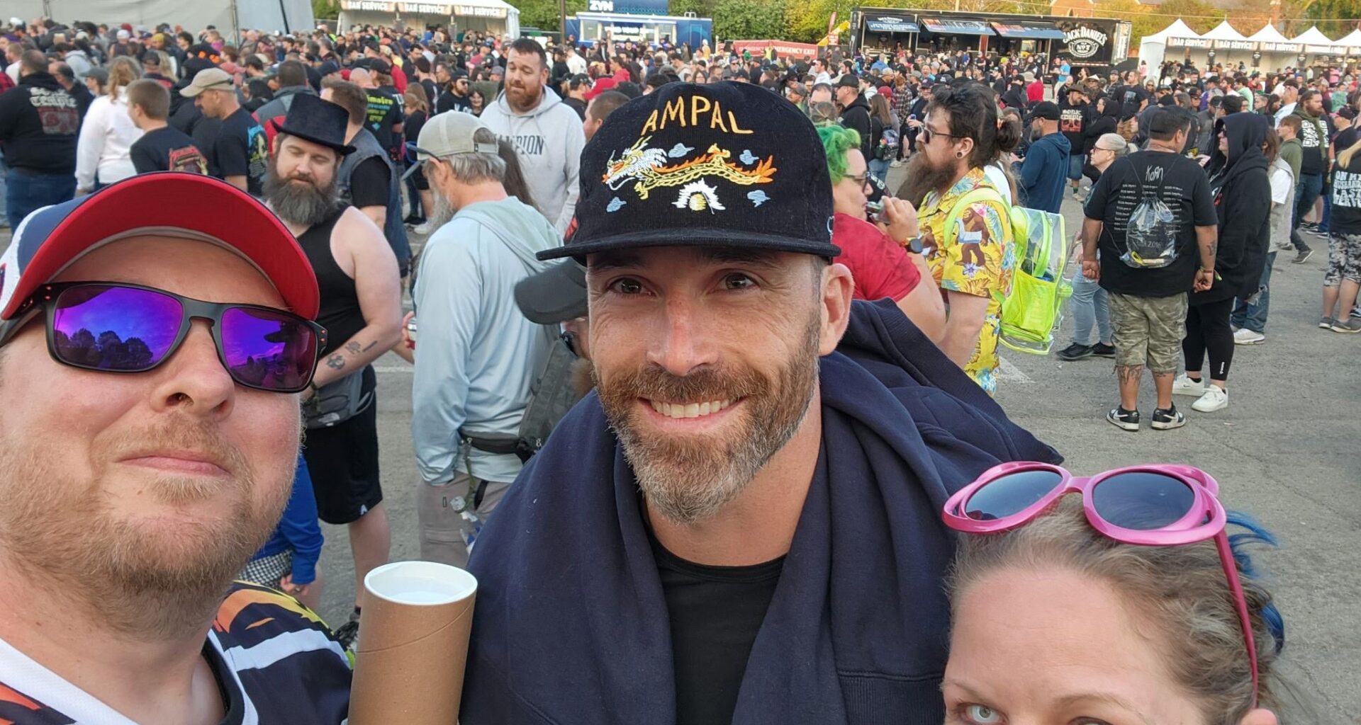 Went to Sonic Temple music festival last weekend and ran into Gudbranson