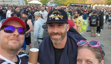 Went to Sonic Temple music festival last weekend and ran into Gudbranson