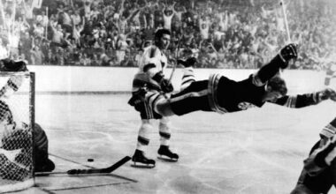 55 years ago today, Bobby Orr took flight for one of hockey's most memorable goals. May 10, 1970.