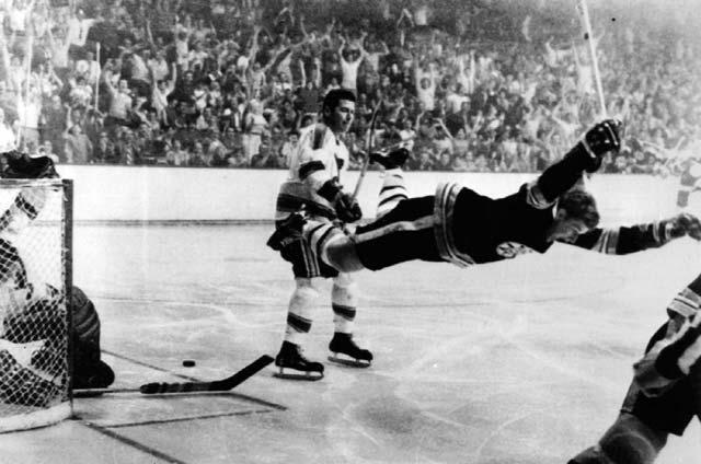 55 years ago today, Bobby Orr took flight for one of hockey's most memorable goals. May 10, 1970.