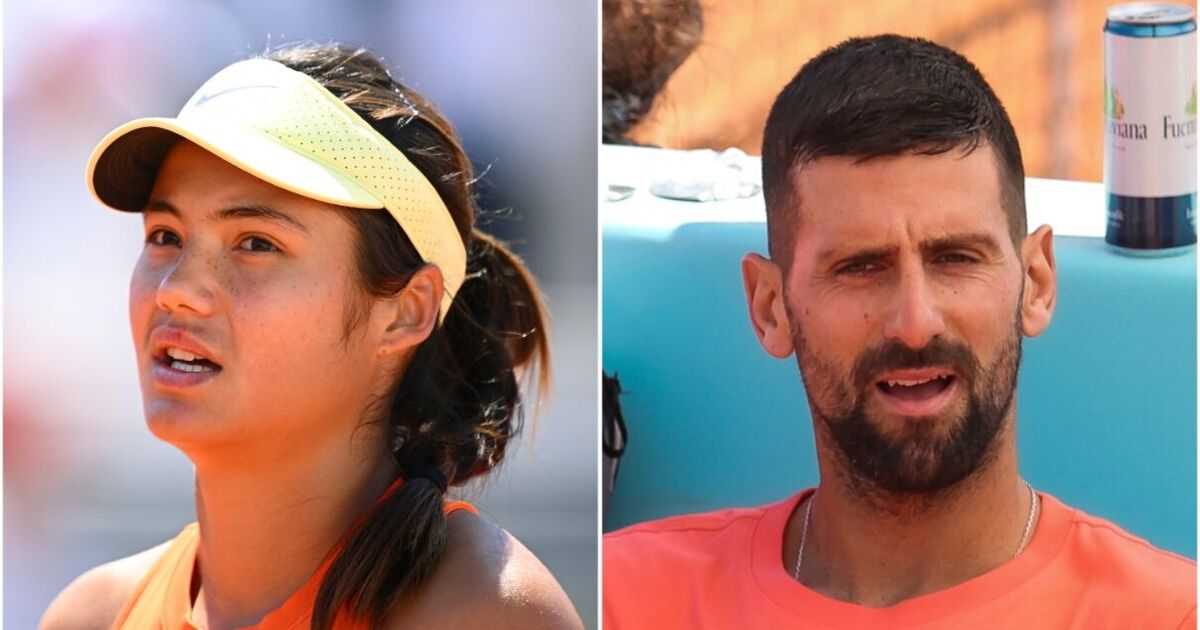 Tennis LIVE: Emma Raducanu caught off guard by Coco Gauff news as Djokovic sparks concern | Tennis | Sport