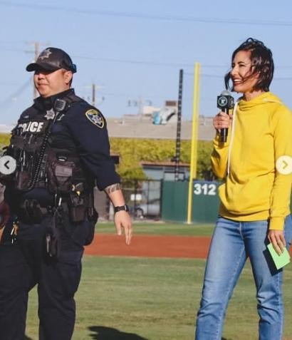 Glad to see Kara back at the Ballers games!