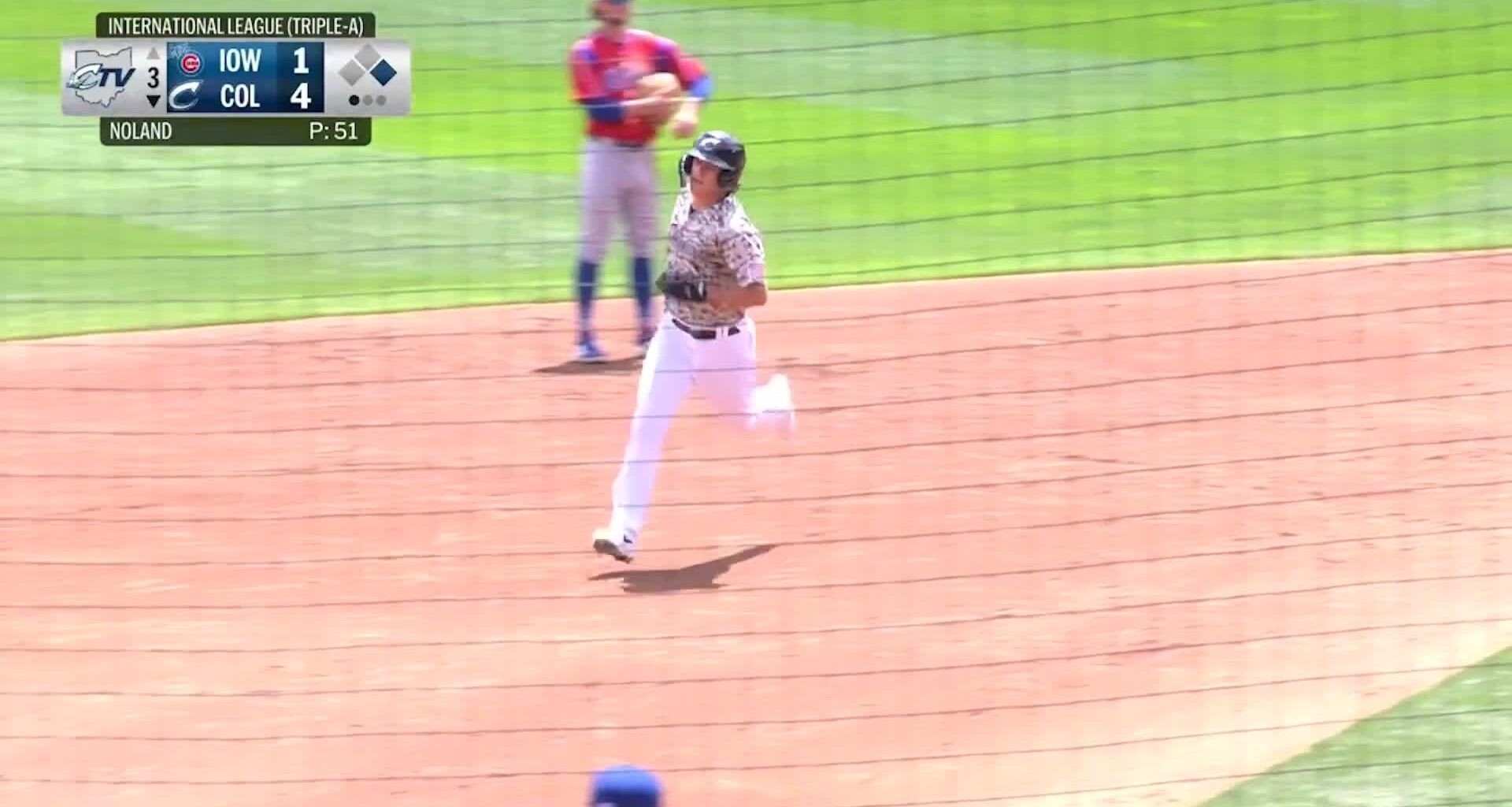 [Highlight] The AAA Columbus Clippers hit FIVE 2 run home runs in the third inning!
