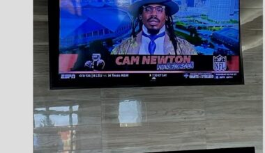 Cam Newton showed up on ESPN looking like he’s about to drop the hottest gospel-funk album of 2025