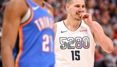 [The Athletic] Aaron Gordon (hamstring) is expected to warm up an hour before tip-off of Game 7 between the Nuggets and Thunder in an attempt to play, sources tell Sam Amick