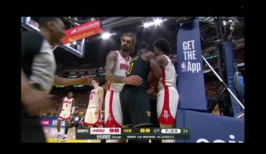 [Highlight] Butler and Thompson won't let go of the ball then Steven Adams joins in for a hug