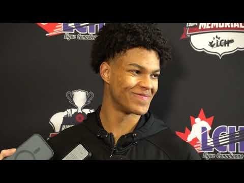 Cayden Lindstrom Interview | Memorial Cup Off-Day