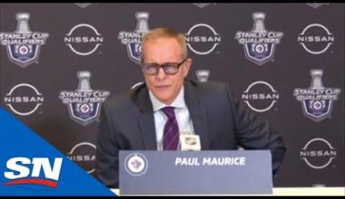 "It was intentional. It was a filthy, dirty kick to the back of the leg ... He could have ended the man's career." Paul Maurice on Matthew Tkachuk's hit on Mark Scheifele.