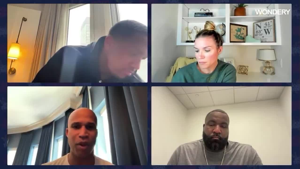 Richard Jefferson says SGA told him that no one cared when he was taking 11 free throws per game on a 10th seed, but now that he’s taking 9 a game and sending everyone’s favorite player home, people suddenly care