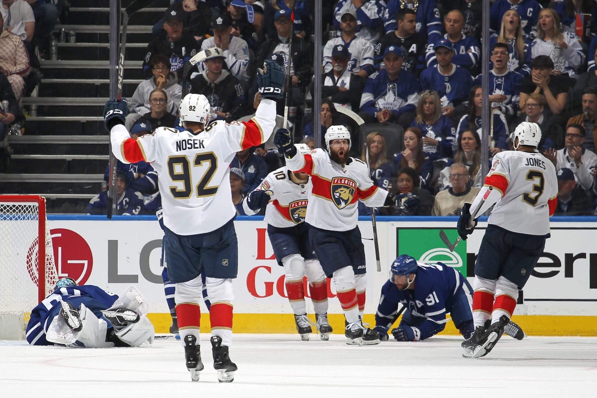Panthers eliminate Maple Leafs in Game 7 with dominant second period: Takeaways