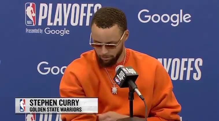 [Highlight] Reporter: "You’ve won 5 series now in Houston, what do you think your reputation is in this city?" Steph: "I'm a winner."